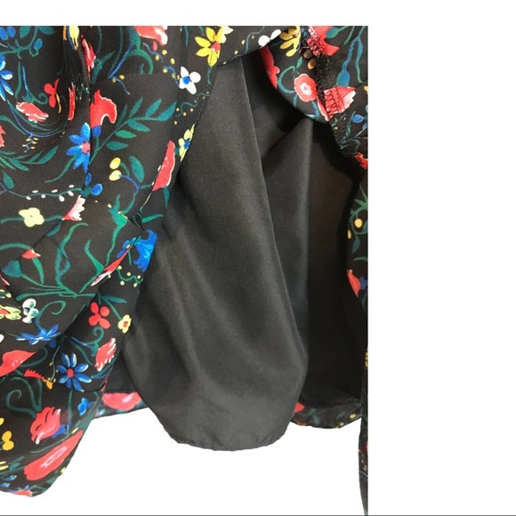 J. CREW Printed Flutter Floral Dress - Picture 8 of 11